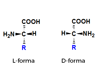 Všeobecný vzorec aminokyselín