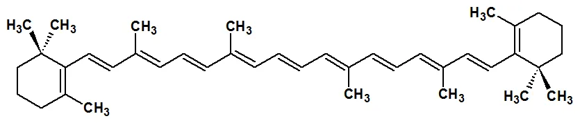β-karotén