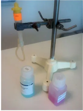 Jednoduchá kolóna na afinitnú chromatografiu s matricou Ni-NTA Agarose alebo His-Select Cobalt Affinity Gel